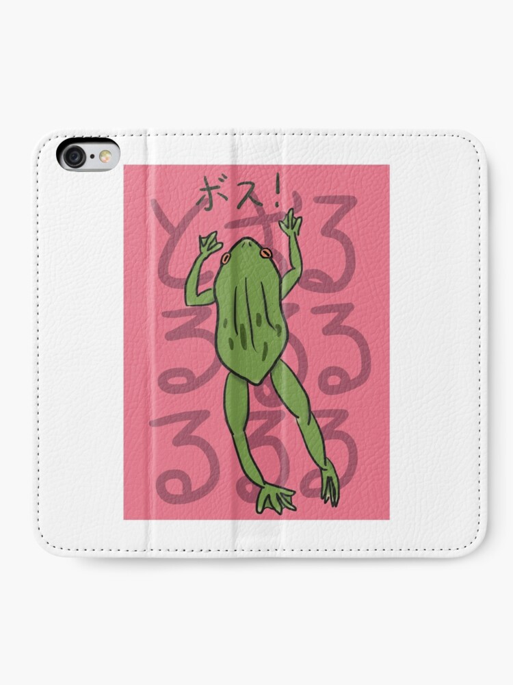 Jojo s Bizzarre Adventure Doppio Frog Phone iPhone Wallet