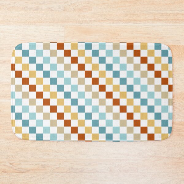Item preview, Beach Colors Checkerboard Pattern designed and sold by dallastxart.