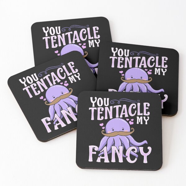 Item preview, Cute You Tentacle My Fancy Octopus Tickle Pun designed and sold by perfectpresents.