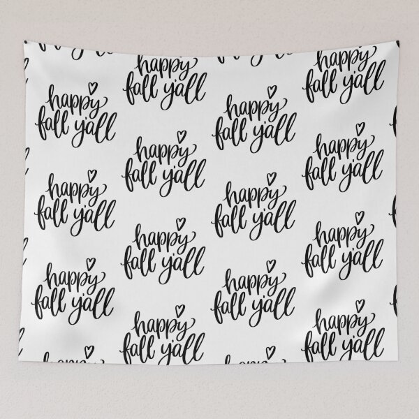 Item preview, happy fall y’all designed and sold by Kerry Pritchard.