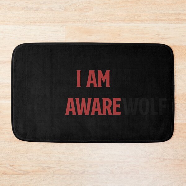 Item preview, Aware(wolf) designed and sold by andrewalcock.