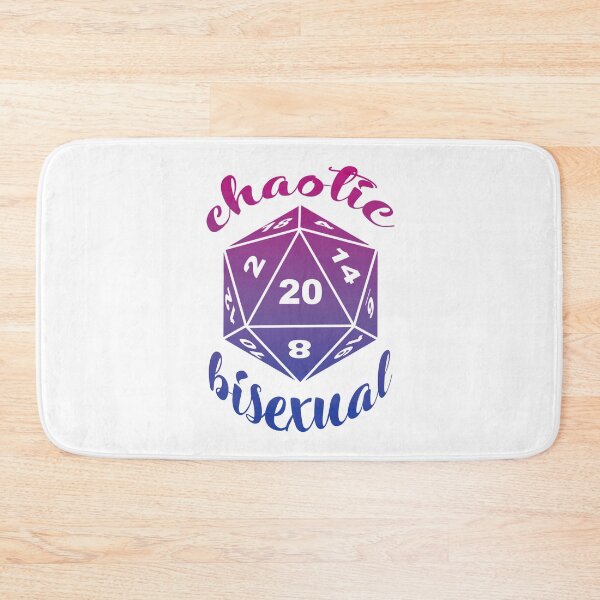 Item preview, Chaotic Bisexual Dungeons and Dragons Alignment designed and sold by ArielleJane.