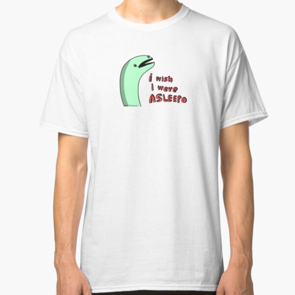 Asleepo Sticker - Tiny Snek Comics Classic T-Shirt