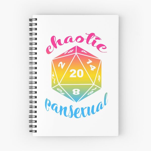 Item preview, Chaotic Pansexual Dungeons and Dragons Alignment designed and sold by ArielleJane.