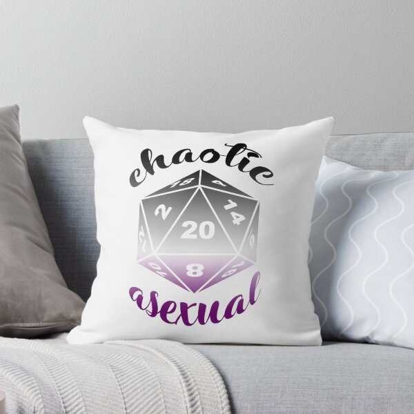 Item preview, Chaotic Asexual Dungeons and Dragons Alignment designed and sold by ArielleJane.