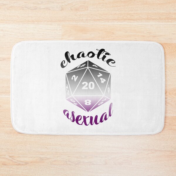 Item preview, Chaotic Asexual Dungeons and Dragons Alignment designed and sold by ArielleJane.