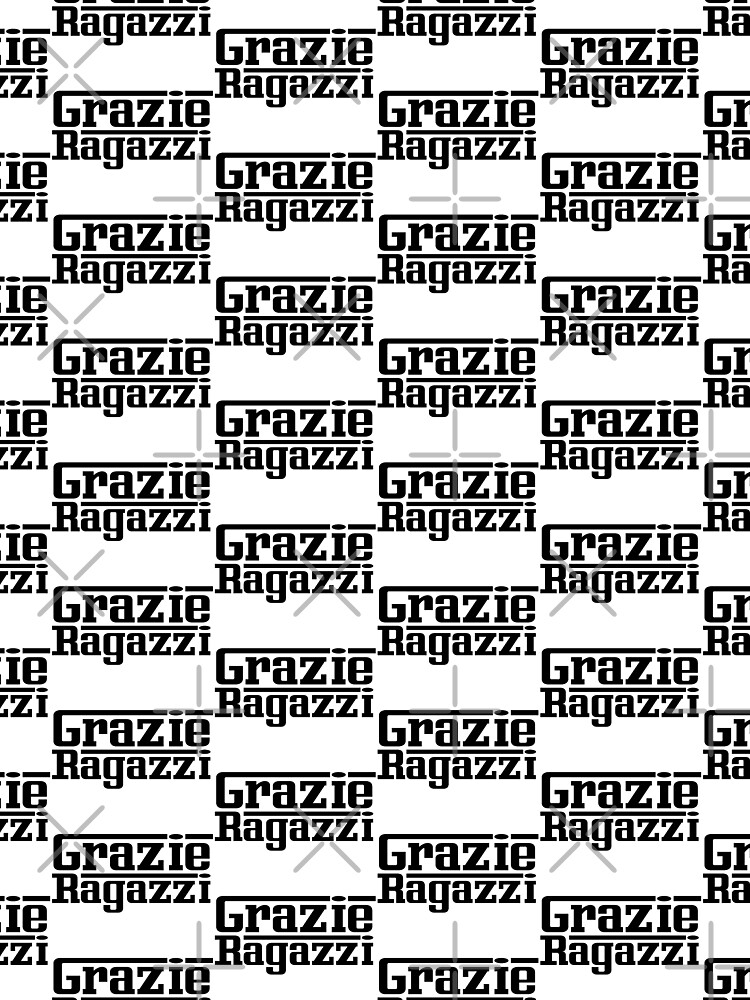Grazie Ragazzi Check Black by TheWorksTeam
