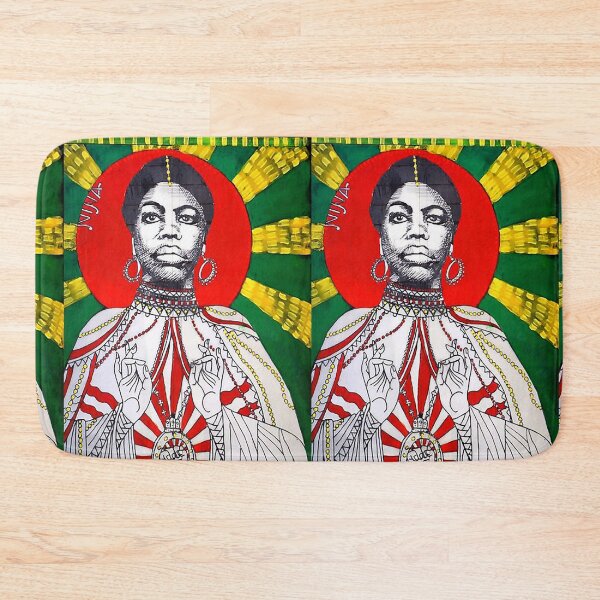 Item preview, Nina Simone mural designed and sold by kokinoarhithi.
