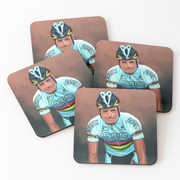 Item preview, Cadel Evans painting designed and sold by PaulMeijering.