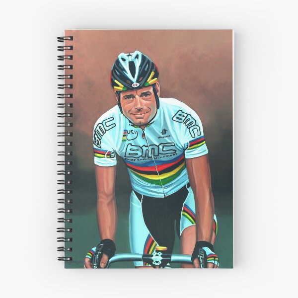 Item preview, Cadel Evans painting designed and sold by PaulMeijering.