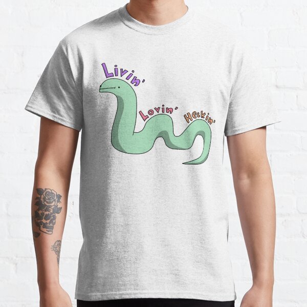 Livin' Lovin' Heckin' - Tiny Snek Comics Classic T-Shirt