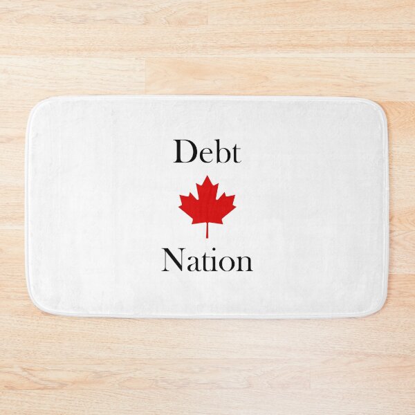 Item preview, Canada Maple Leaf Debt Nation Light-Color designed and sold by TinyStarCanada.