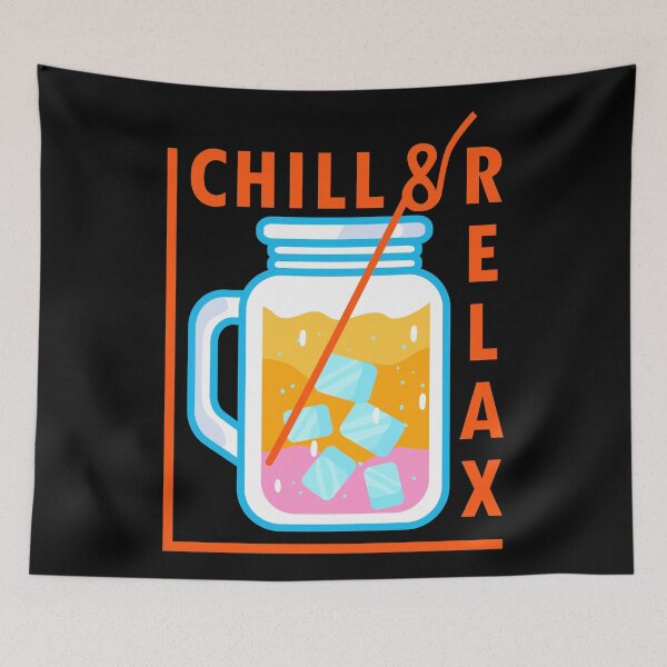 Item preview, Chill and Relax Summerdrink designed and sold by MrTeeTime.