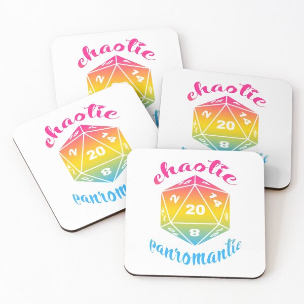 Item preview, Chaotic Panromantic Dungeons and Dragons Alignment designed and sold by ArielleJane.