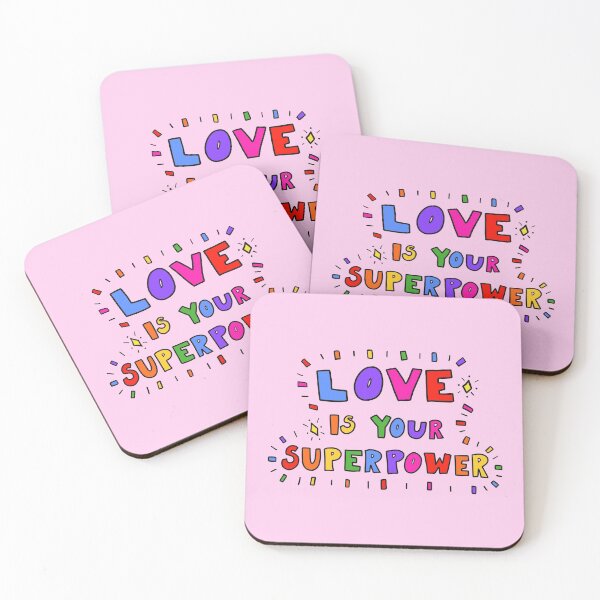 Item preview, Love Is Your Superpower designed and sold by crystaldraws.