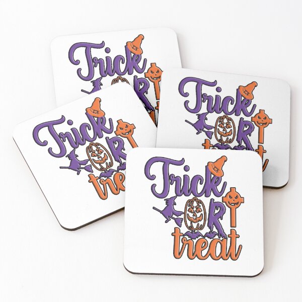 Item preview, Trick or Treat : Colorful Artistic Typography design designed and sold by Department61.