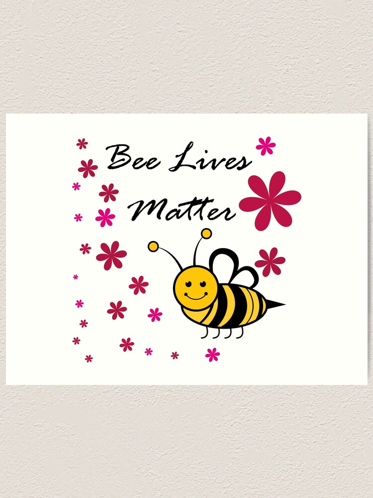 bee lives matter BEE LOVER SAVE THE BEES GIFT' Sticker