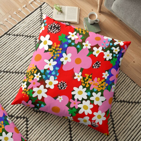 Flower Power! Floor Pillow