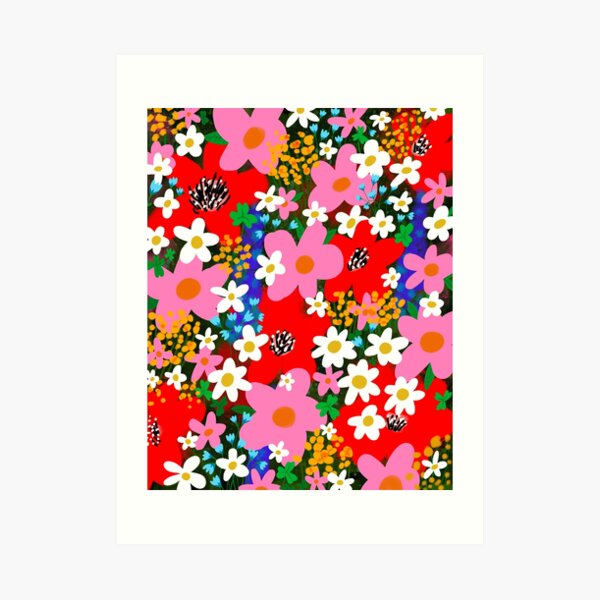 Flower Power! Art Print