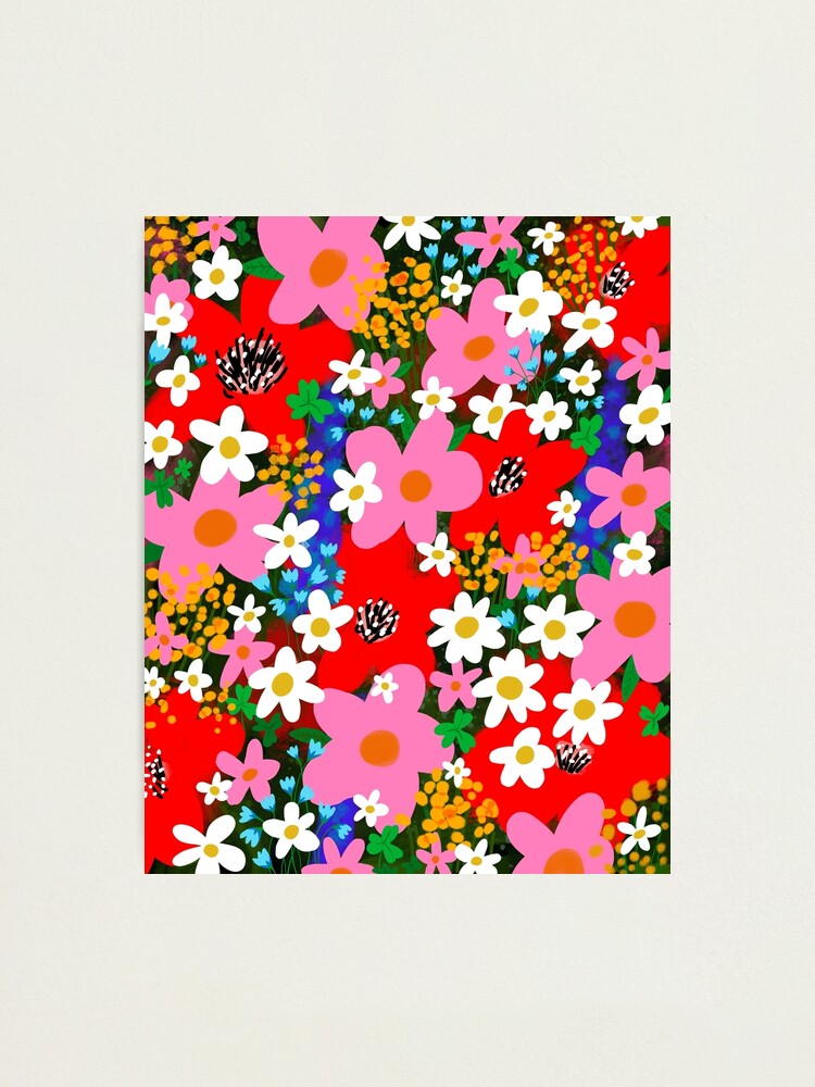 Thumbnail 1 of 3, Photographic Print, Flower Power! designed and sold by TheLoveShop.