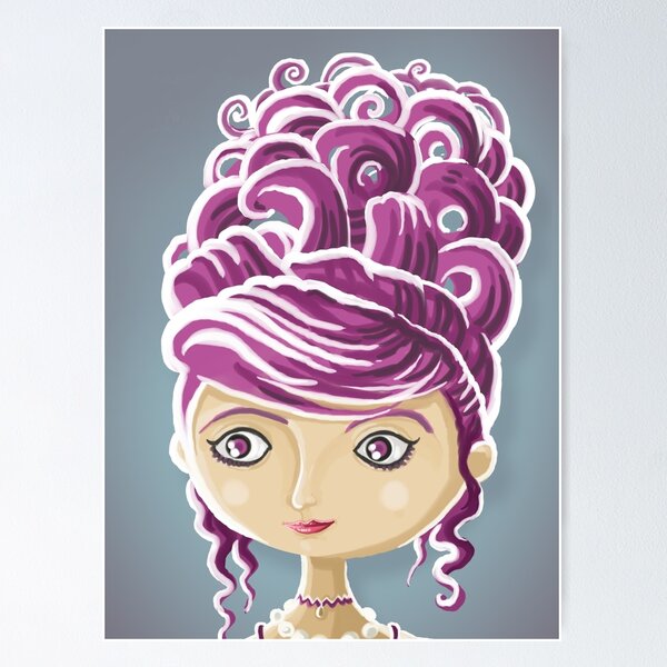 Item preview, royal purple hairstyle designed and sold by matintheworld ( delcarmat ).