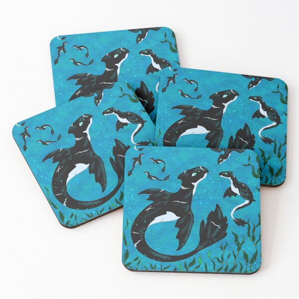 Item preview, Orca Dragons designed and sold by KatastropheArt.