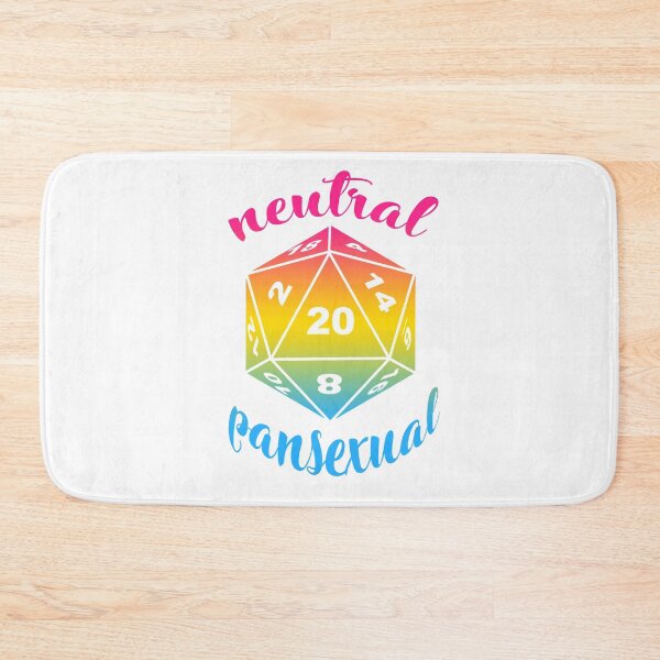 Item preview, Neutral Pansexual Dungeons and Dragons Alignment designed and sold by ArielleJane.
