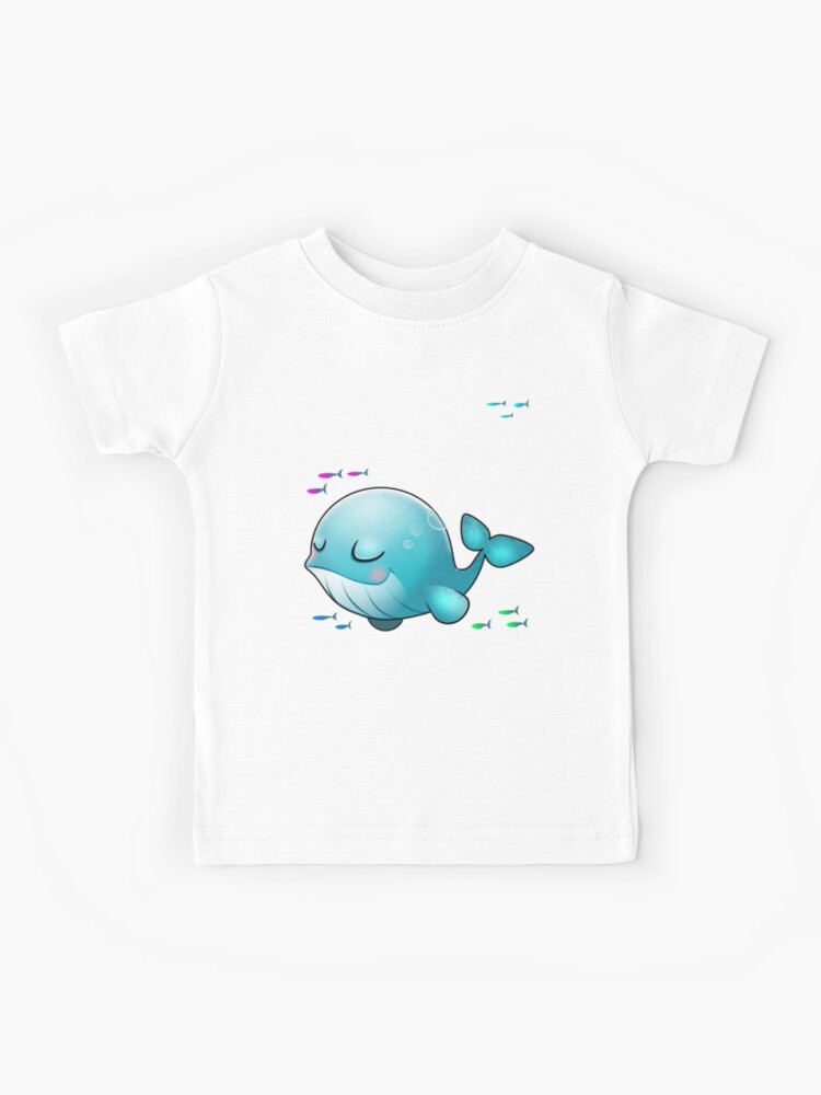 T Shirt Enfant J Aime Vraiment Les Baleines Drole Mignon Bebe Baleine Bleue Par Pablomendoza Redbubble
