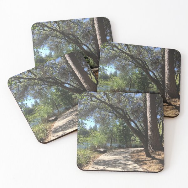 Item preview, Paved walk by pond designed and sold by Rita Kindle.