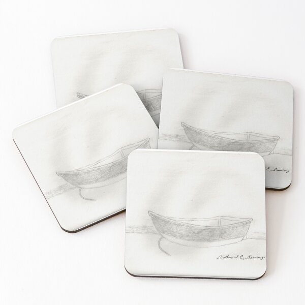 Item preview, Rowboat on the Beach [Graphite Pencil] designed and sold by Nathaniel E. Dearing.