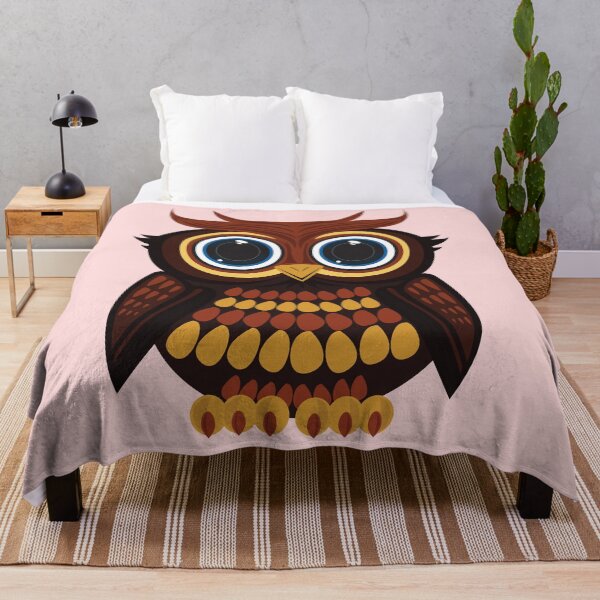 Item preview, Friendly Owl - Pink designed and sold by Adamzworld.