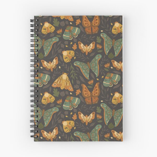Item preview, Autumn Moths designed and sold by latheandquill.
