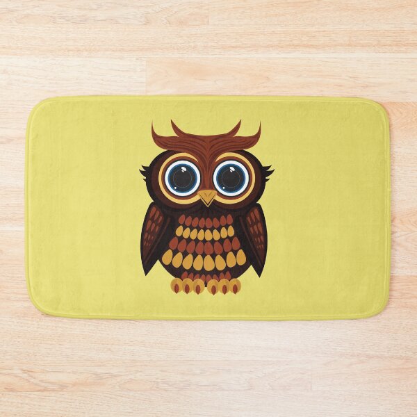Item preview, Friendly Owl - Yellow designed and sold by Adamzworld.