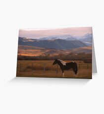 Montana Landscape Greeting Card