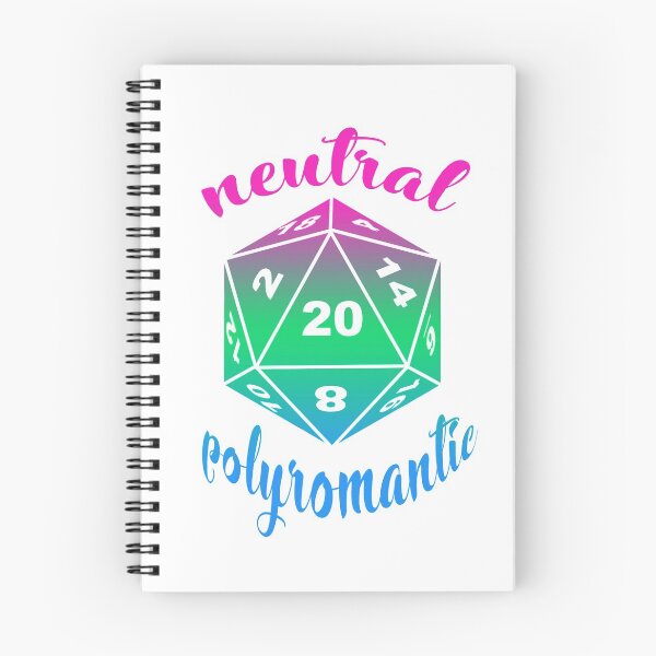 Item preview, Neutral Polyromantic Dungeons and Dragons Alignment designed and sold by ArielleJane.