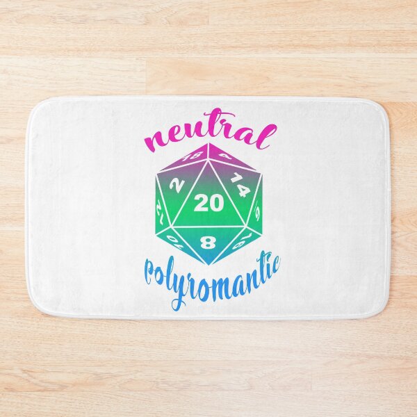 Item preview, Neutral Polyromantic Dungeons and Dragons Alignment designed and sold by ArielleJane.