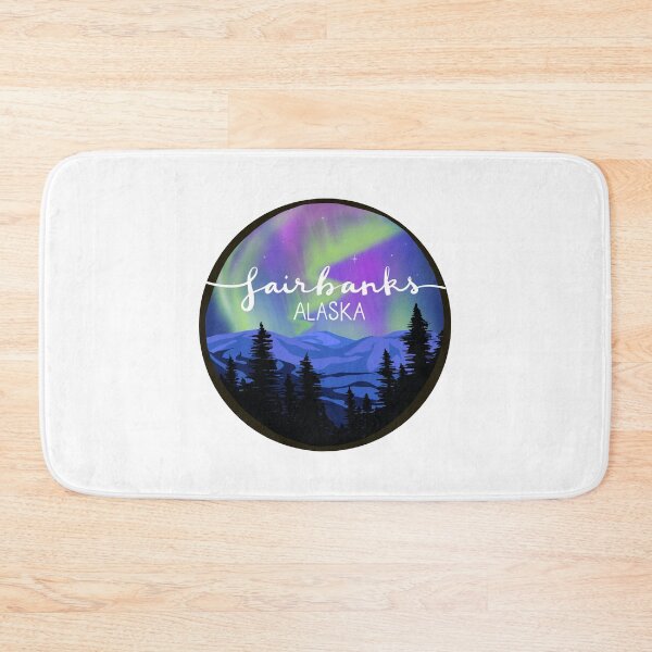 Item preview, Fairbanks, Alaska - NORTHERN LIGHTS designed and sold by abigailducote.