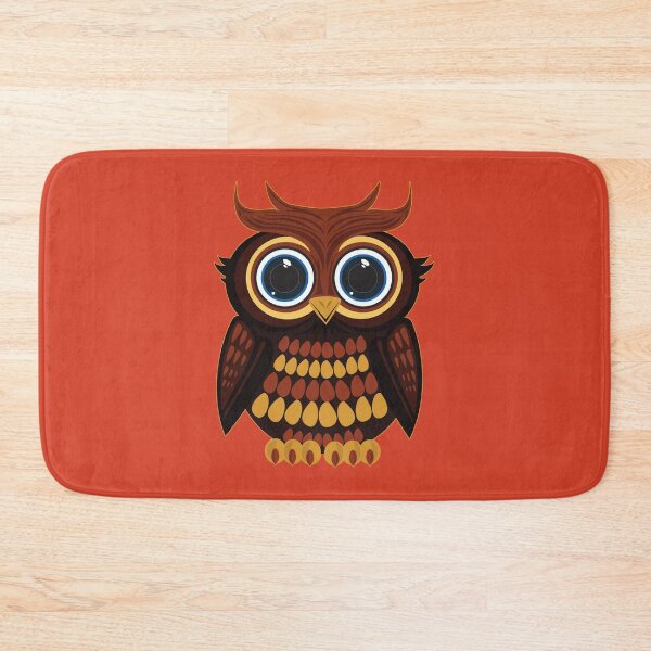 Item preview, Friendly Owl - Orange designed and sold by Adamzworld.