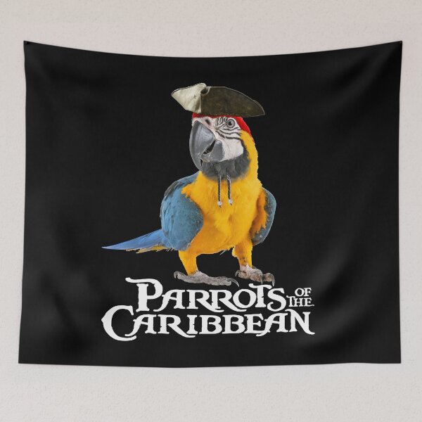 Item preview, Parrots Of The Caribbean Pirates Halloween Costume designed and sold by peter2art.
