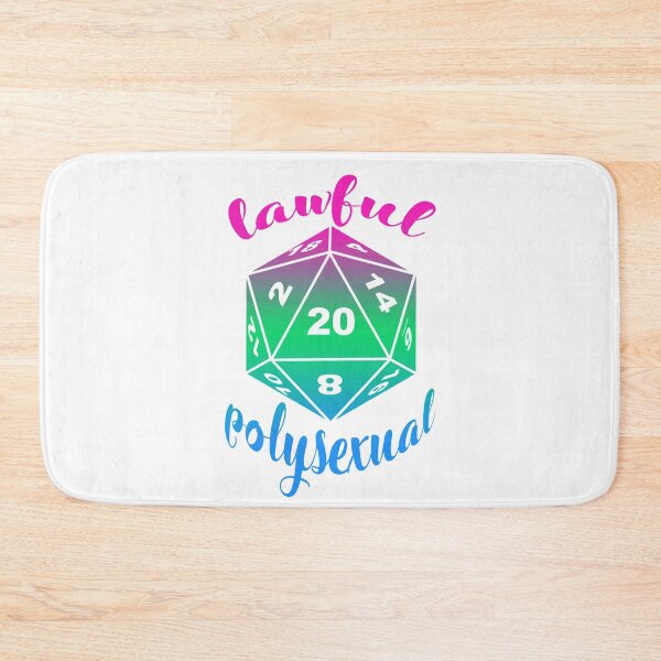 Item preview, Lawful Polysexual Dungeons and Dragons Alignment designed and sold by ArielleJane.