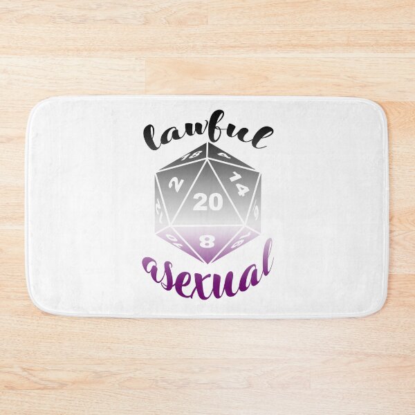 Item preview, Lawful Asexual Dungeons and Dragons Alignment designed and sold by ArielleJane.