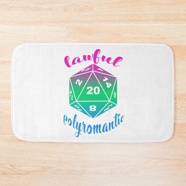 Item preview, Lawful Polyromantic Dungeons and Dragons Alignment designed and sold by ArielleJane.