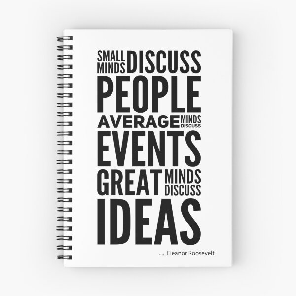Item preview, Famous Quote Small Minds Discuss People Great Minds Discuss Ideas designed and sold by CDCOnlineLLC.