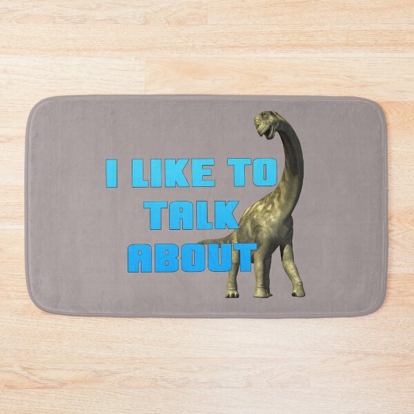 Item preview, I Like to Talk about Dinosaurs designed and sold by AnJAutismWorld.