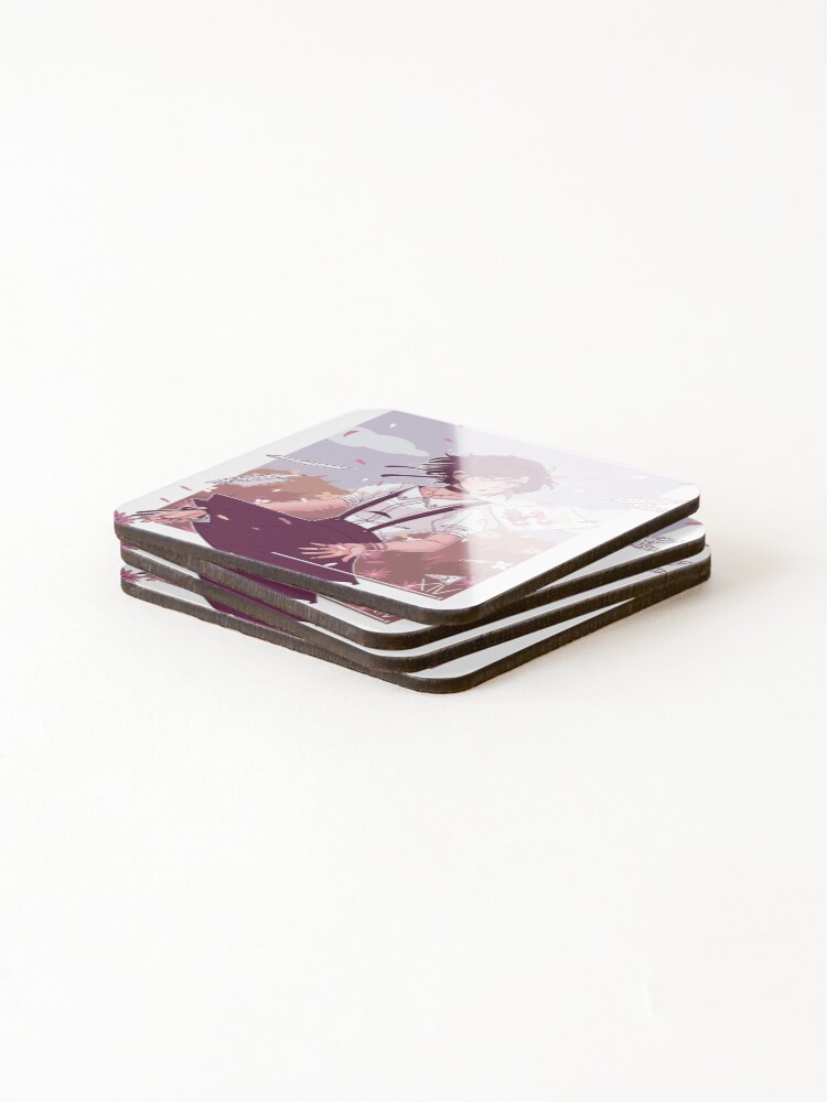 Thumbnail 4 of 5, Coasters (Set of 4), Reader designed and sold by DaPandaBanda.