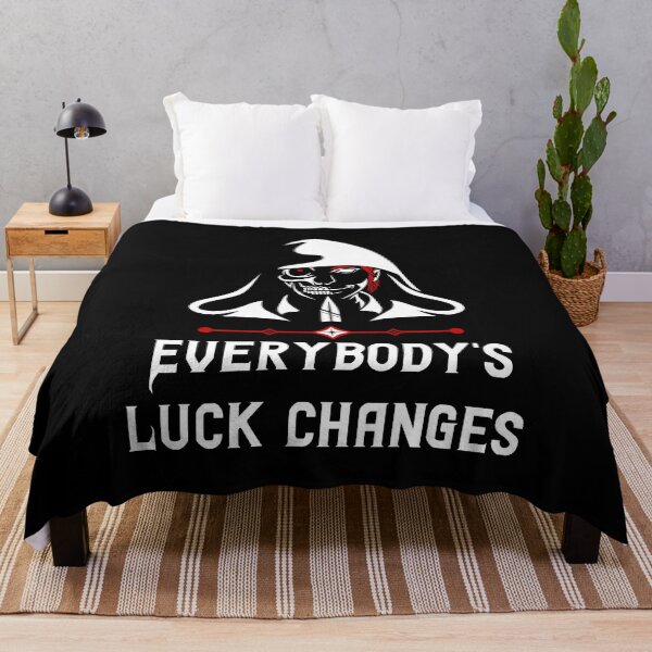 Item preview, Everybody's Luck Changes w/ Skull - Rogue Design designed and sold by TentacleShogun.