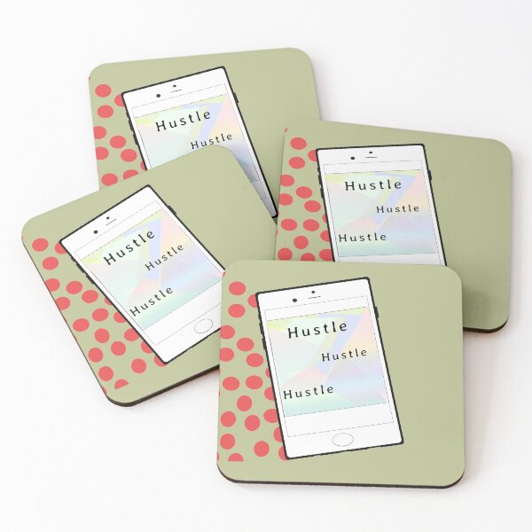 Item preview, Hustle On Your Phone designed and sold by fabqa.