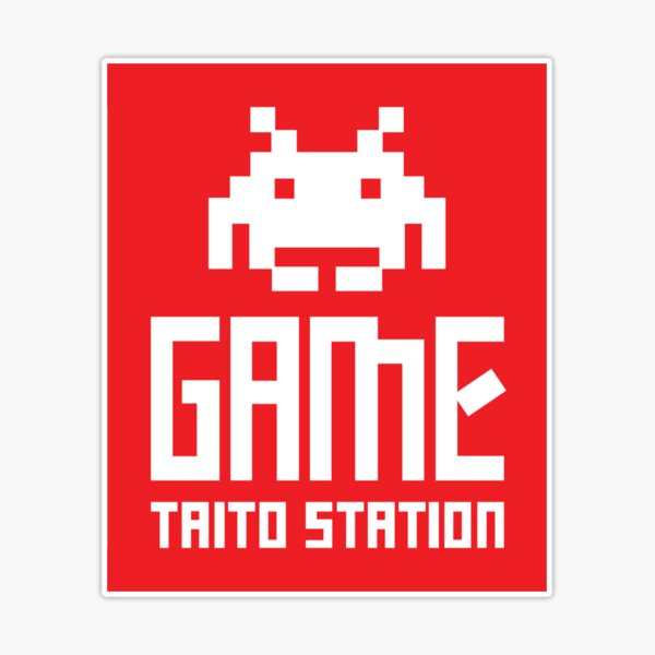 TAITO Game Station Arcade Video Game FLYER Banner 