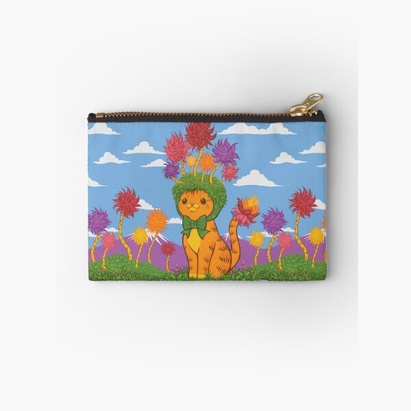 Item preview, Orange Cat Wears Fluffy Tree Hat designed and sold by biimyselfandi.