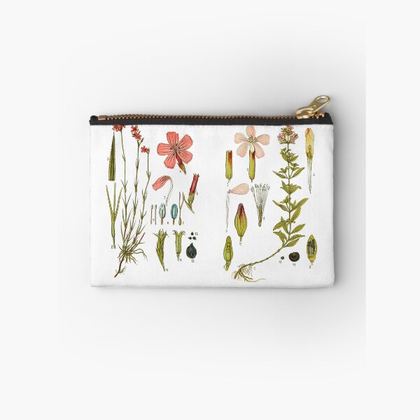 Item preview, Vintage Botanical Flower Chart designed and sold by bohoDecor.